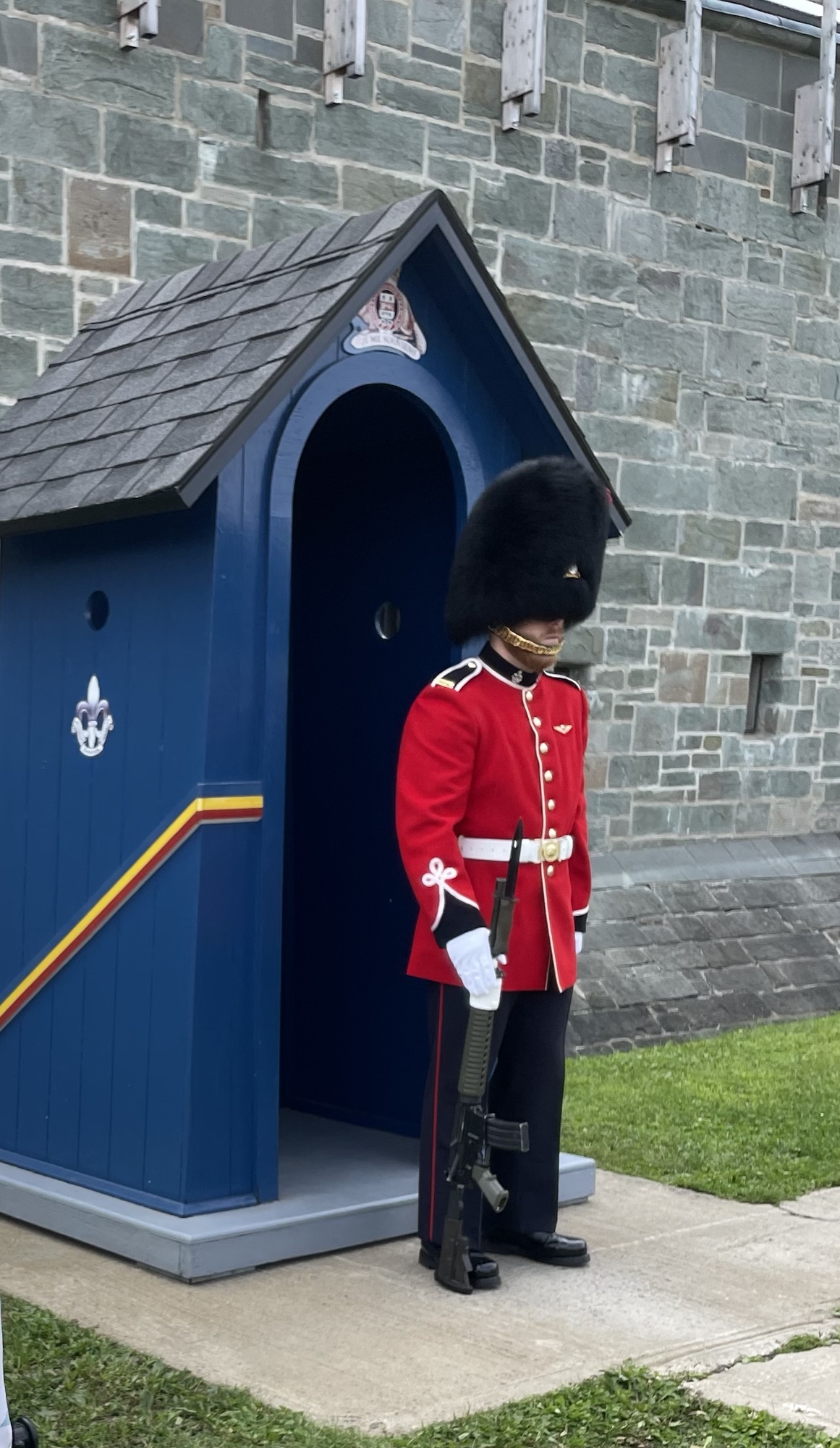 Changing of the Guard at the Citadelle in Quebec City