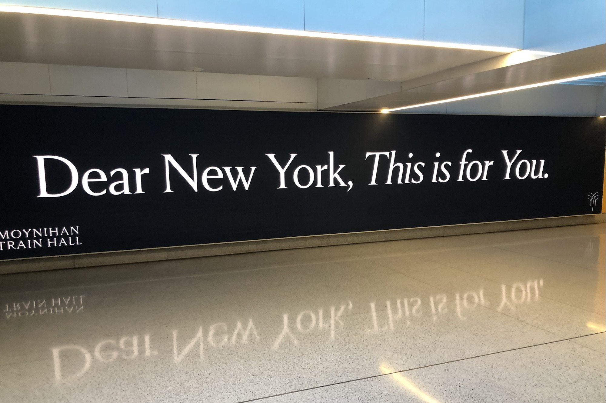 Opening week of Moynihan Station